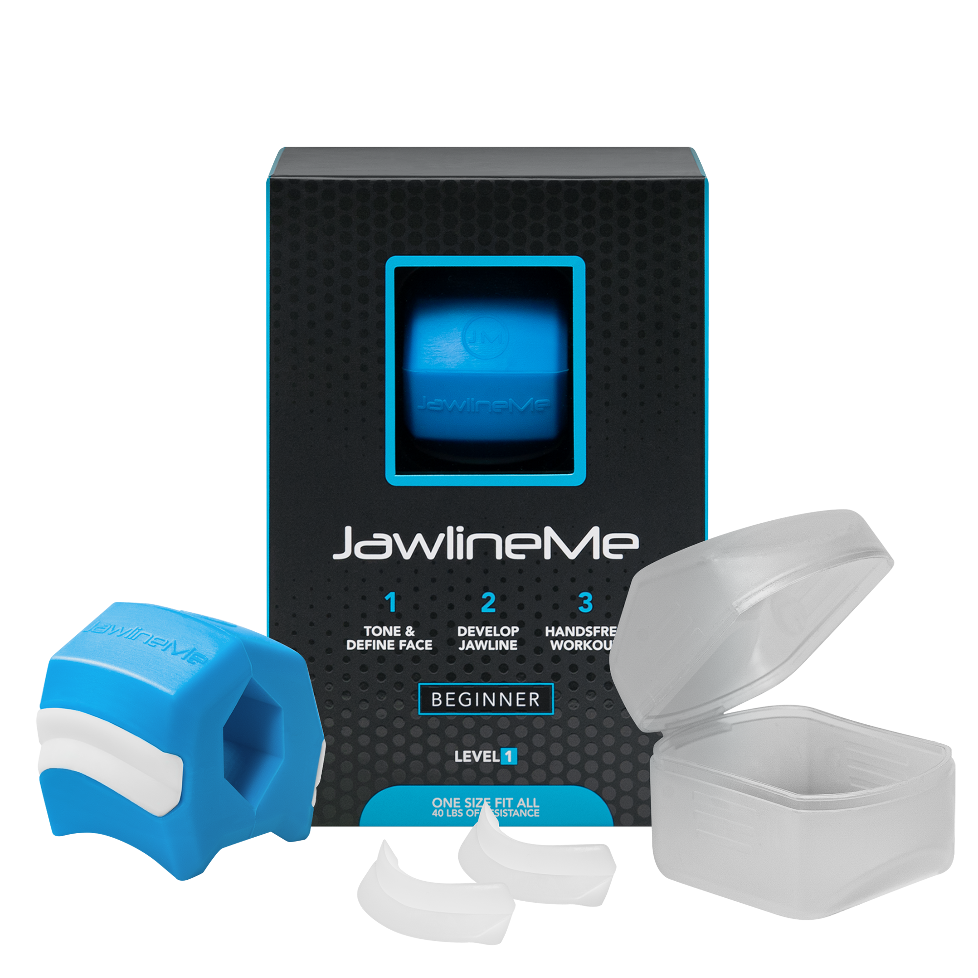 JawlineMe - Level 1 Beginner - Fitness Ball
